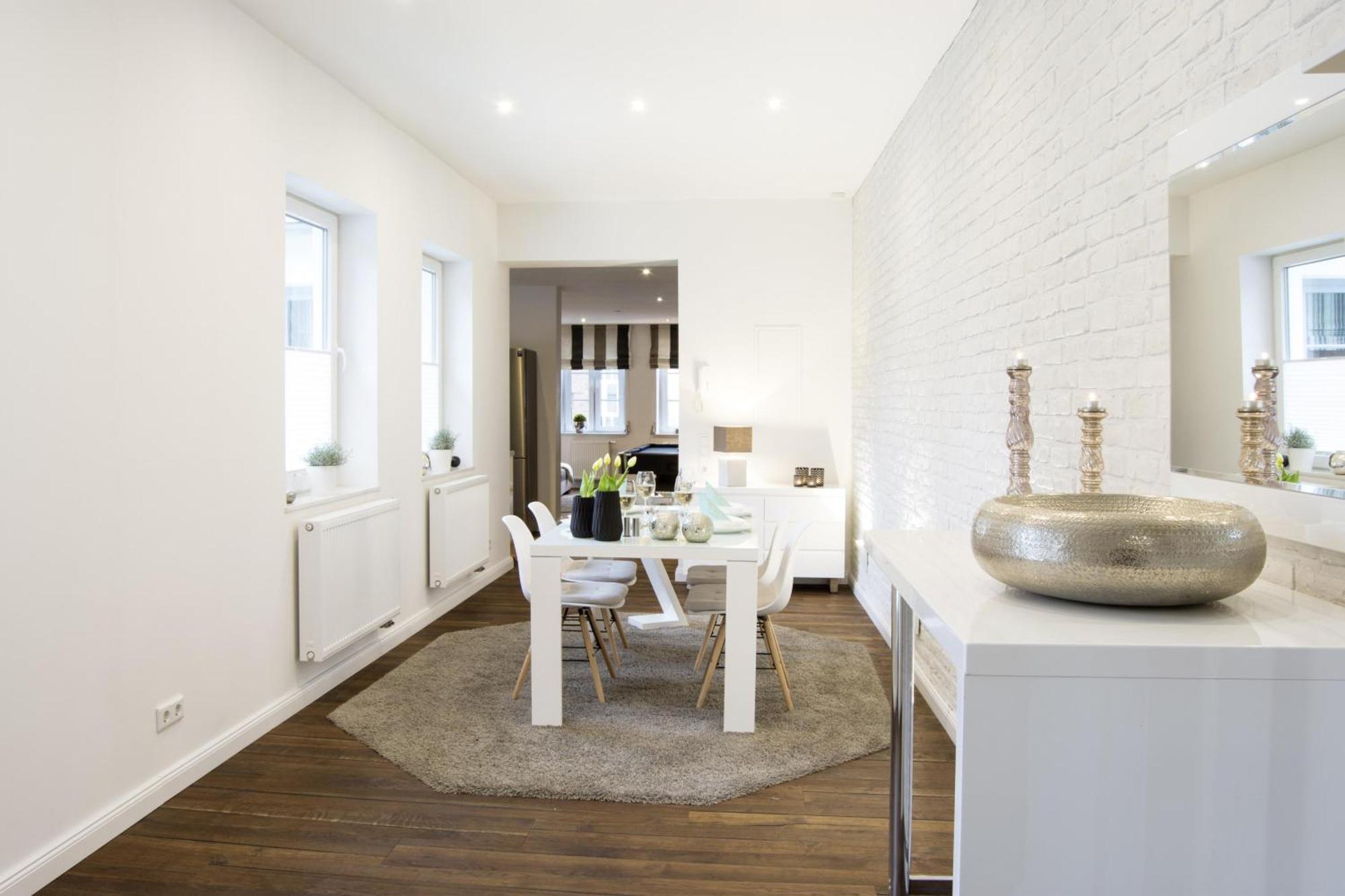 Apartamento Penthouse Am Glockenturm Flensburgo Exterior foto